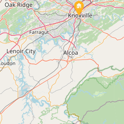 Four Points Knoxville Cumberland House on the map